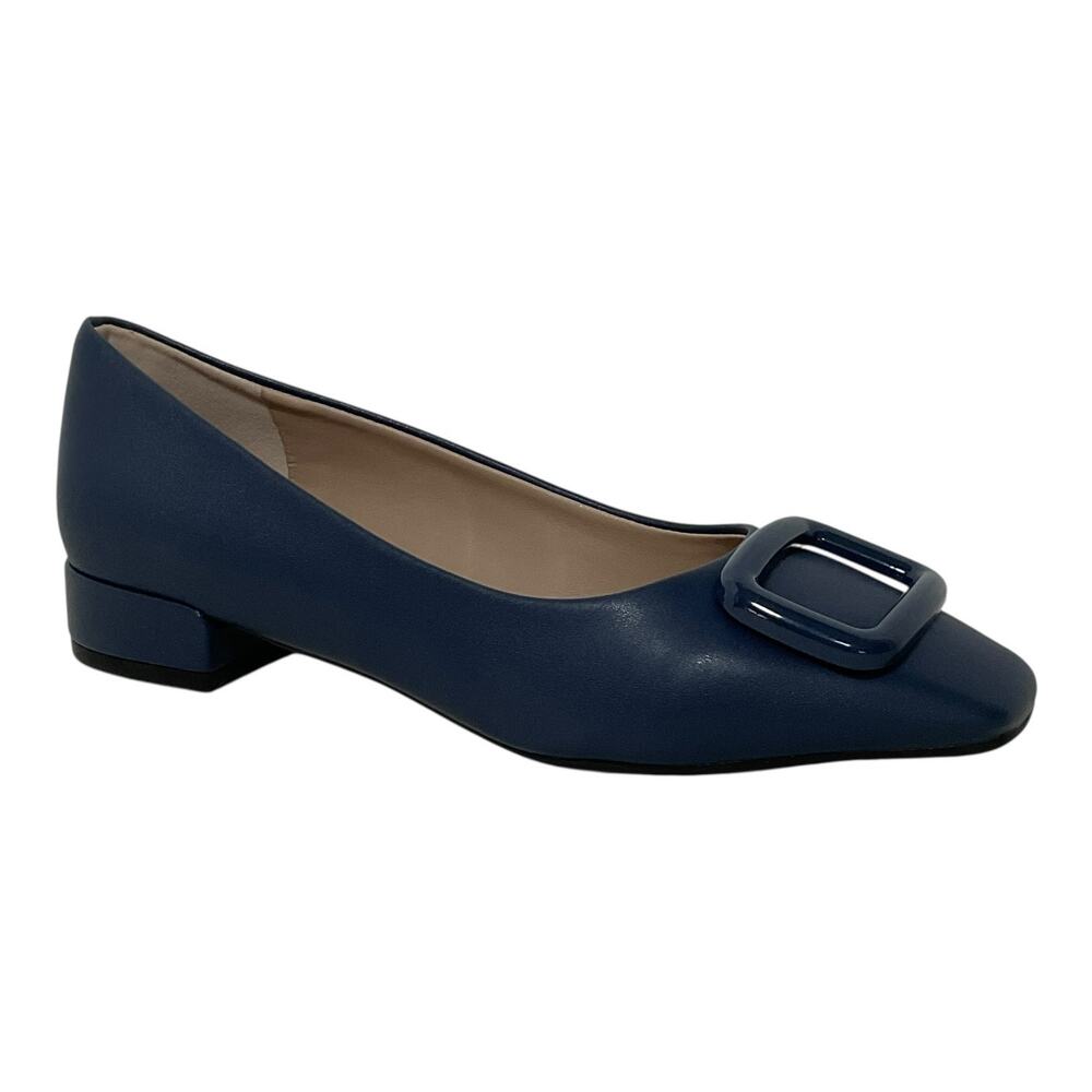 Giani Bernini Women's Borraa Snip Toe Dress Flats Ocean Night Size 5 1/2
